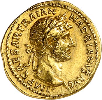 Hadrien (117-138). Aureus 119-122, ... 