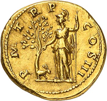 Hadrien (117-138). Aureus 119-122, ... 