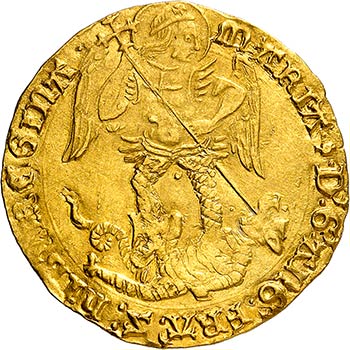 Mary Ier (1553-1554). Ange d’or, ... 
