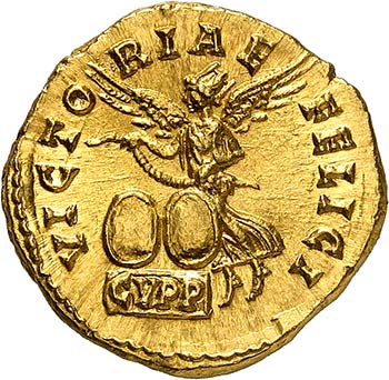 Commode (177-192). Aureus 186-189, ... 