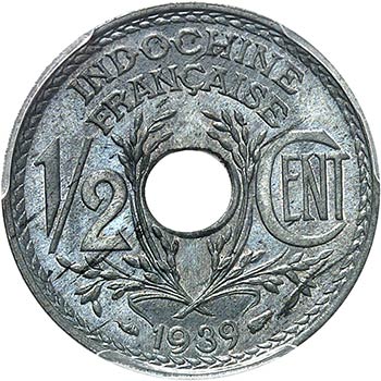1/2 cent 1939 Av. Bonnet phrygien ... 