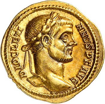 Diocletien (284-305). Aureus ... 