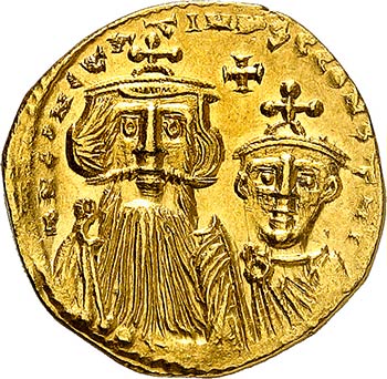 Constance II et Constantin IV ... 
