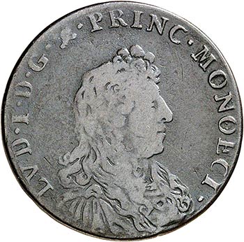 Louis Ier (1662-1701). Pezzetta ... 