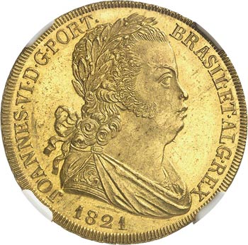 Jean VI (1799-1826). 4 escudos ... 