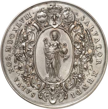 Christina (1632 - 1654). Médaille ... 