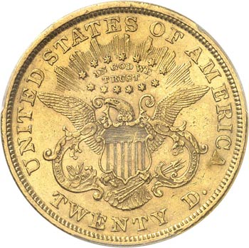 20 dollars Liberty 1866, ... 