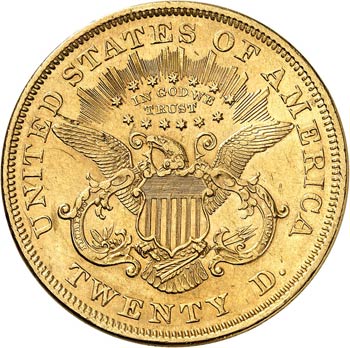 20 dollars Liberty 1872, ... 