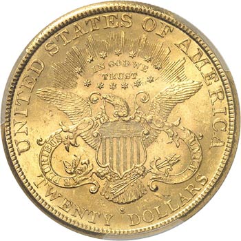 20 dollars Liberty 1888 S, San ... 