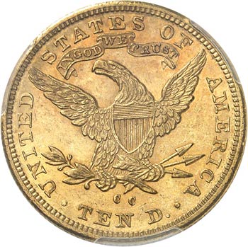 10 dollars Liberty 1883 CC, Carson ... 