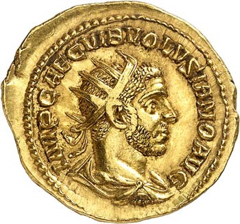 Volusien (251-253). Aureus, Rome. ... 
