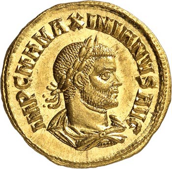Maximien Hercule (286-305). Aureus ... 