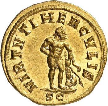 Maximien Hercule (286-305). Aureus ... 