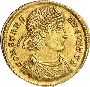 Constantin II (337-350). Solidus ... 