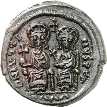 Justin II avec Sophia (565-578). ... 