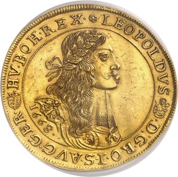 Leopold I (1657-1705). 10 ducats ... 
