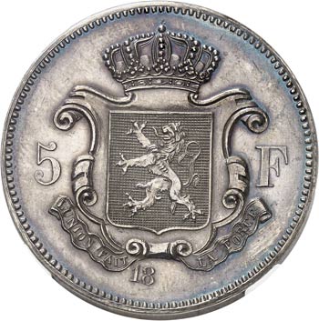 Léopold Ier (1831-1865). 5 francs ... 