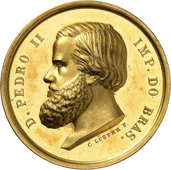 Pierre II (1831-1889). Médaille ... 