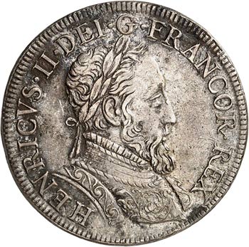 Henri II (1547-1559). Teston du ... 