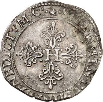 Henri III (1574-1589). Franc 1583 ... 