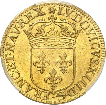 Louis XIII (1610-1643). Écu ... 