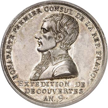 Consulat (1799-1804). Médaille en ... 