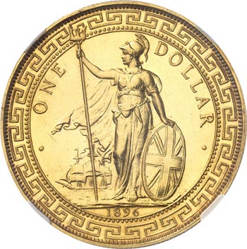 Victoria (1837-1901). Trade dollar ... 