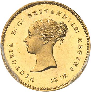 Victoria (1837-1901). 1/4 ... 