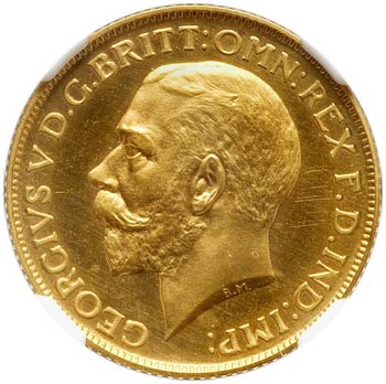 Georges V (1910-1936). Pound 1911. ... 