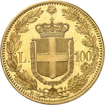 Umberto Ier (1878-1900). 100 lire ... 
