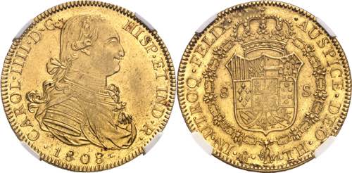 Charles IV (1788-1808). 8 escudos ... 