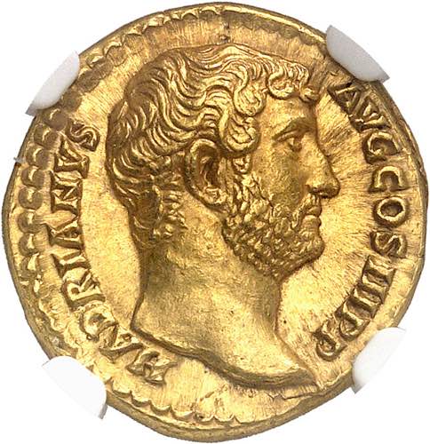 Hadrien (117-138). Aureus 134-138, ... 
