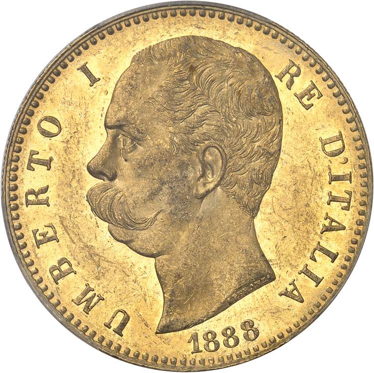 Umberto I (1878-1900). 100 lire ... 