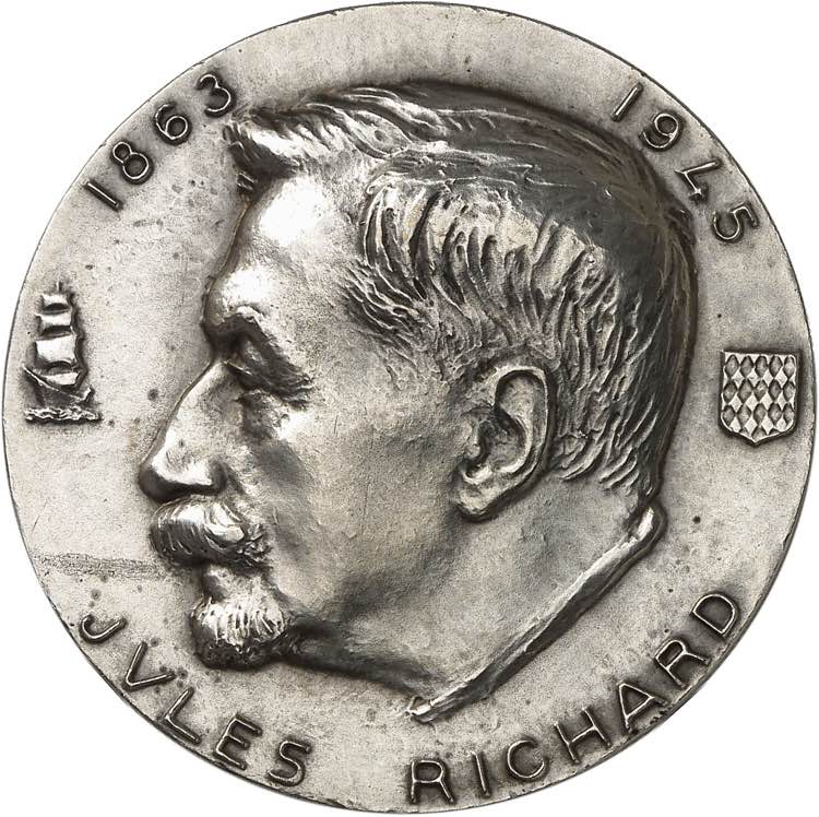 Louis II (1922-1949). Médaille, ... 