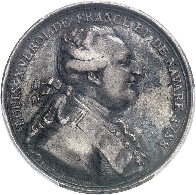 Louis XVI (1774-1792). Jeton du ... 