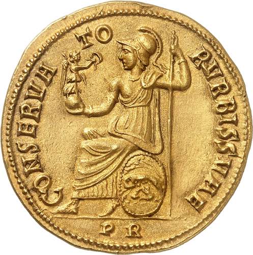Maxence (306-312). Médaillon de 4 ... 