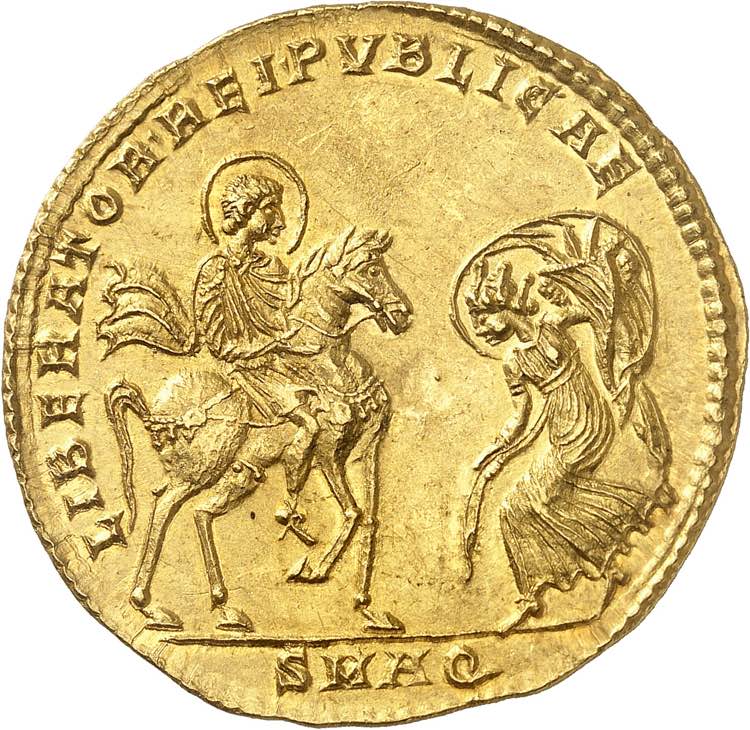 Magnence (350-353). Médaillon de ... 