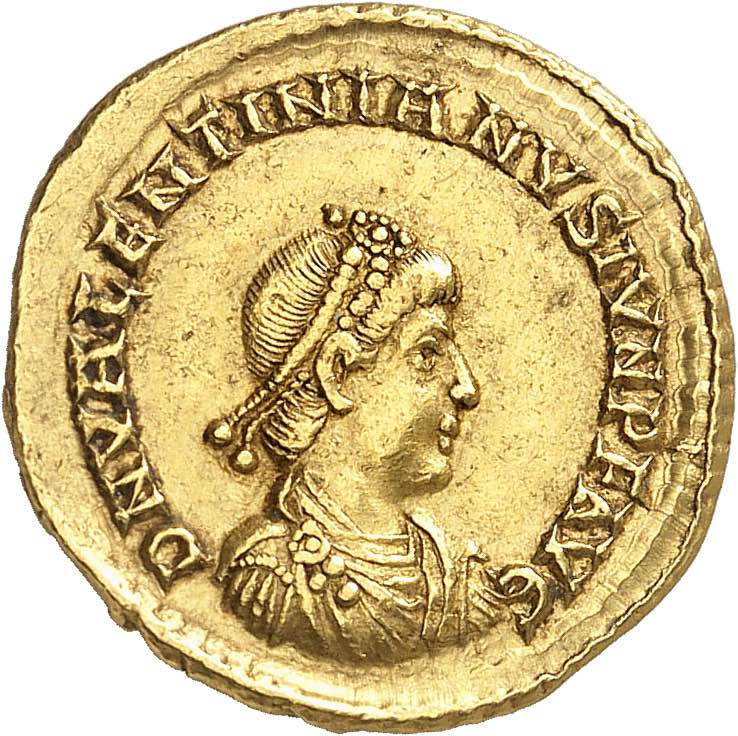 Valentinien II (375-392). Solidus ... 