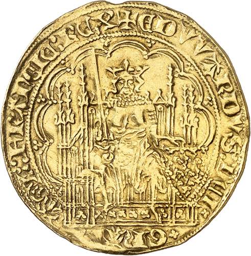 Édouard III (1337-1360). Écu ... 