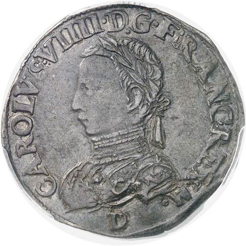 Charles IX (1560-1574). Teston, 4e ... 