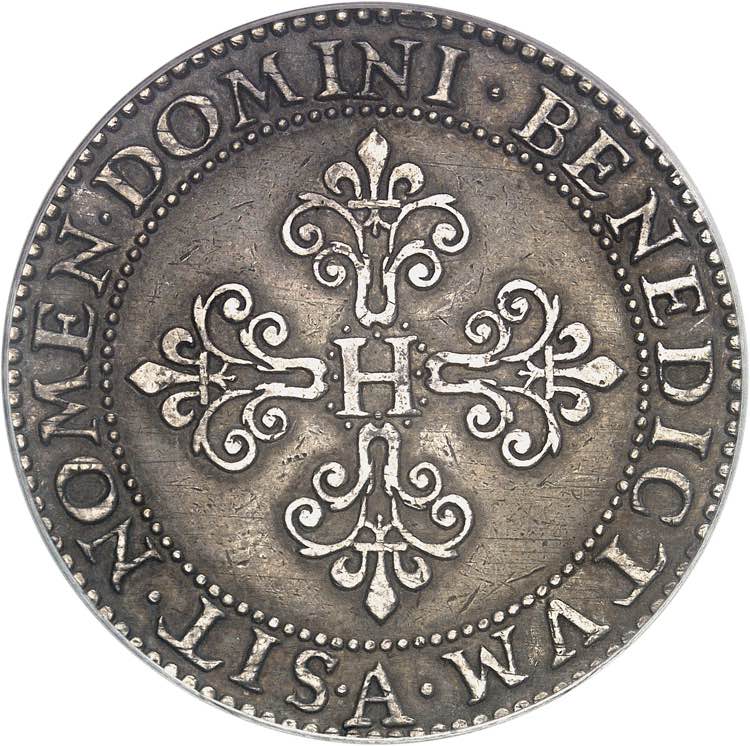 Henri IV (1589-1610). Piéfort de ... 
