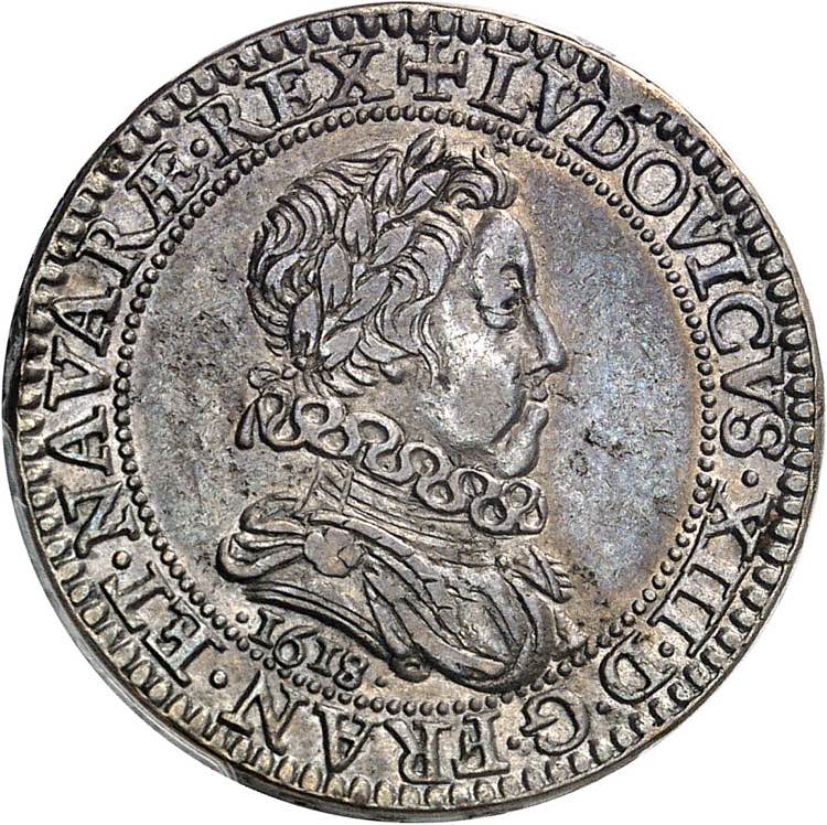 Louis XIII (1610-1643). Piéfort ... 