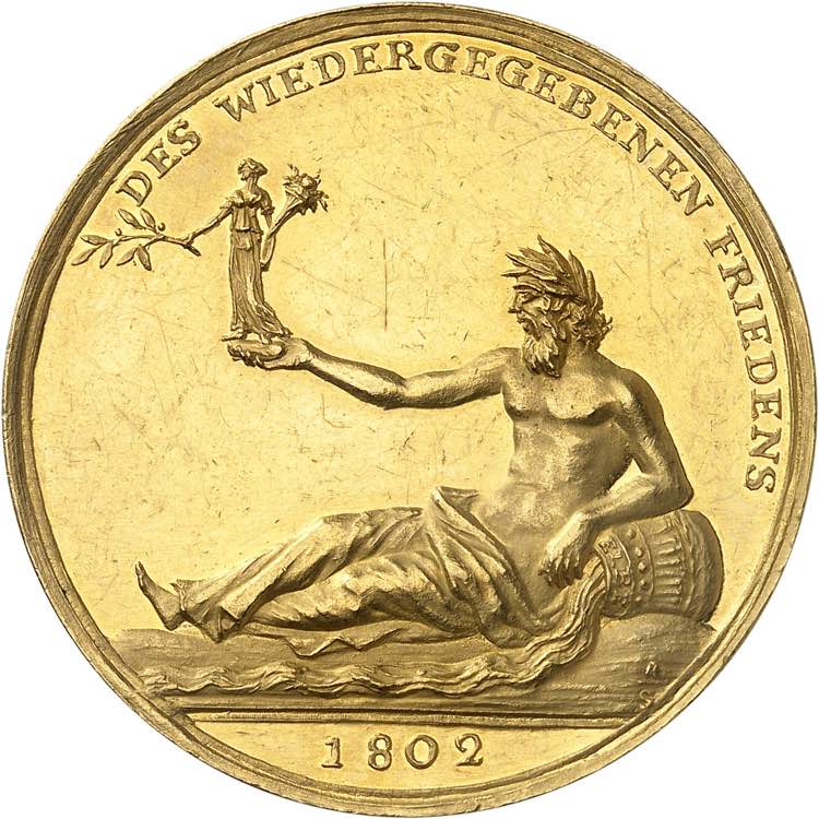 Consulat (1799-1804). Médaille ... 