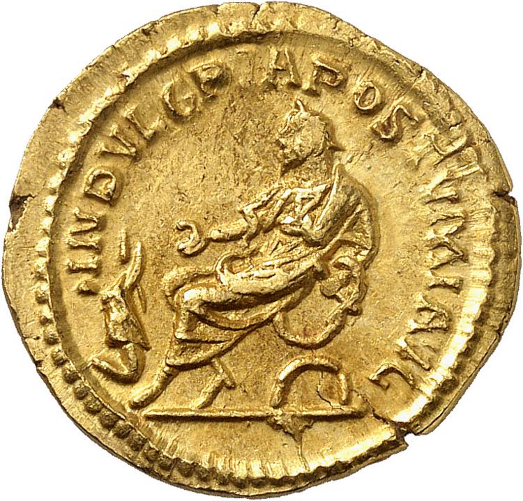 Postume (260-269). Aureus 263-264, ... 