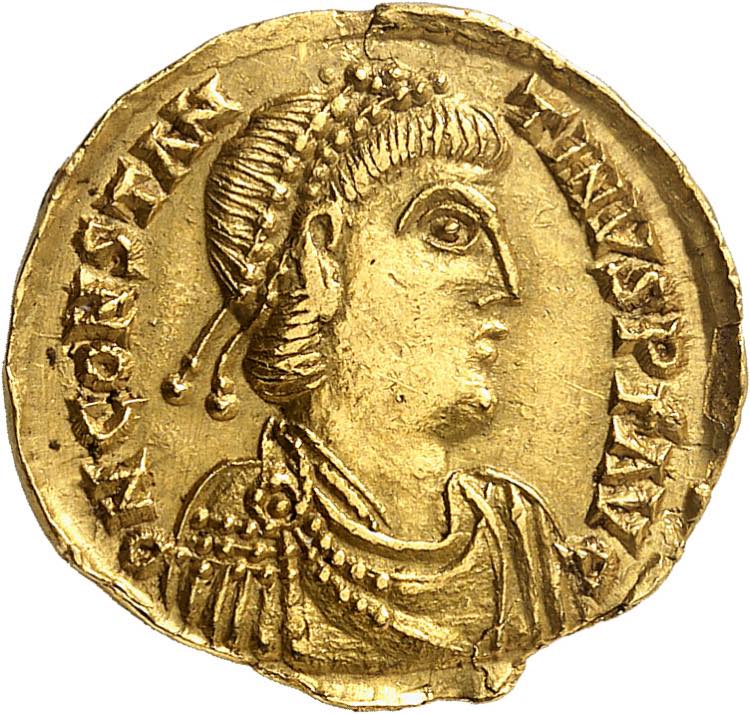 Constantin III (407-411). Solidus ... 