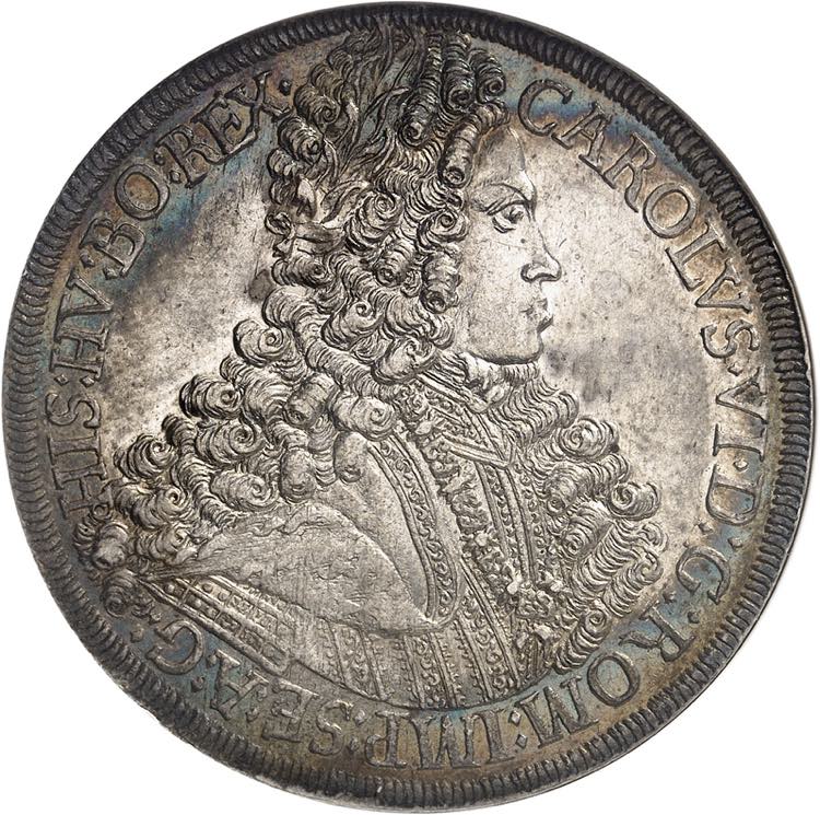 Charles VI (1711-1740). Thaler ... 