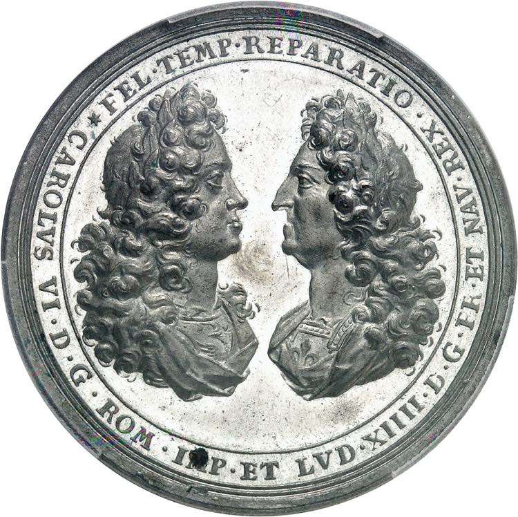 Charles VI (1711-1740). Médaille, ... 