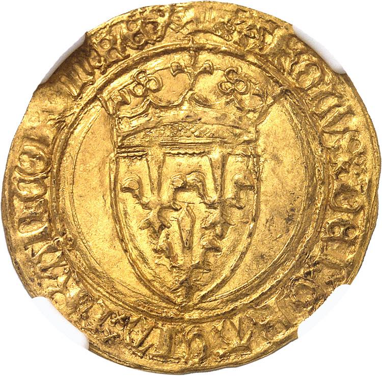 Charles VI (1380-1422). Écu ... 