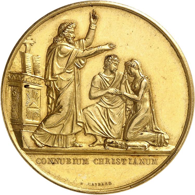 Louis XVIII (1814-1824). Médaille ... 