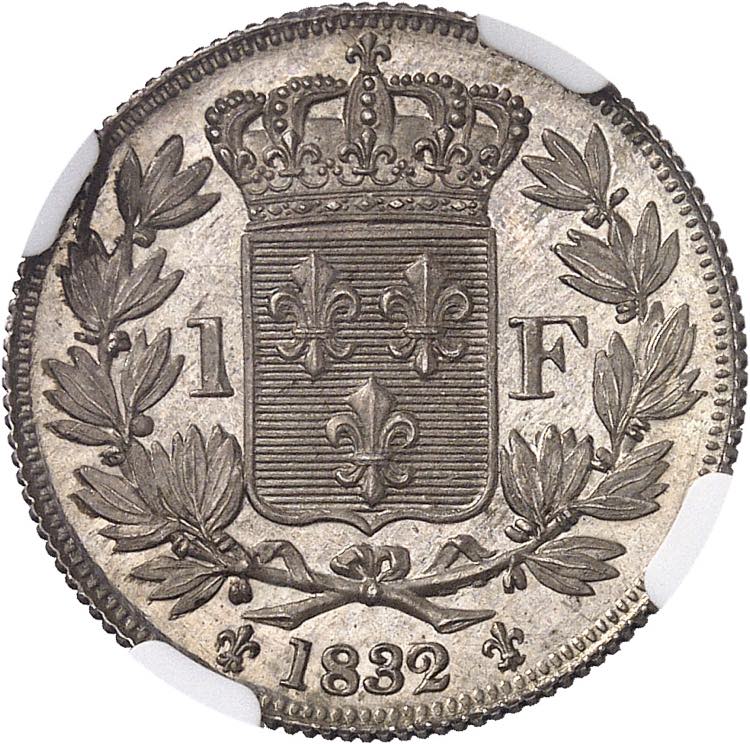 Henri V (1820-1883). 1 franc TWI ... 